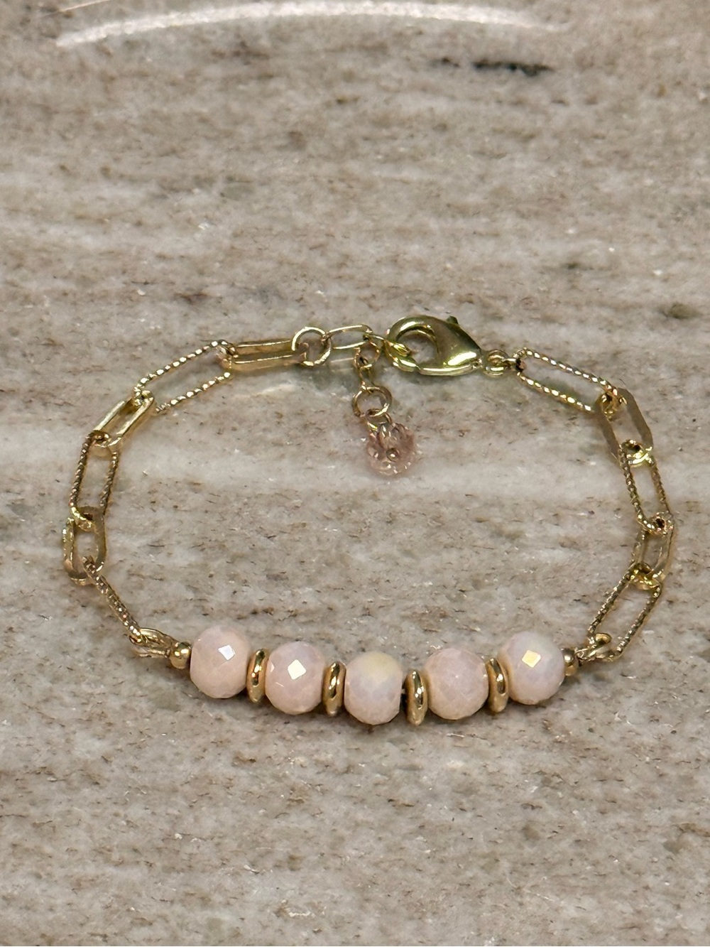 Gold-Filled Mystic Sapphire Bracelet
